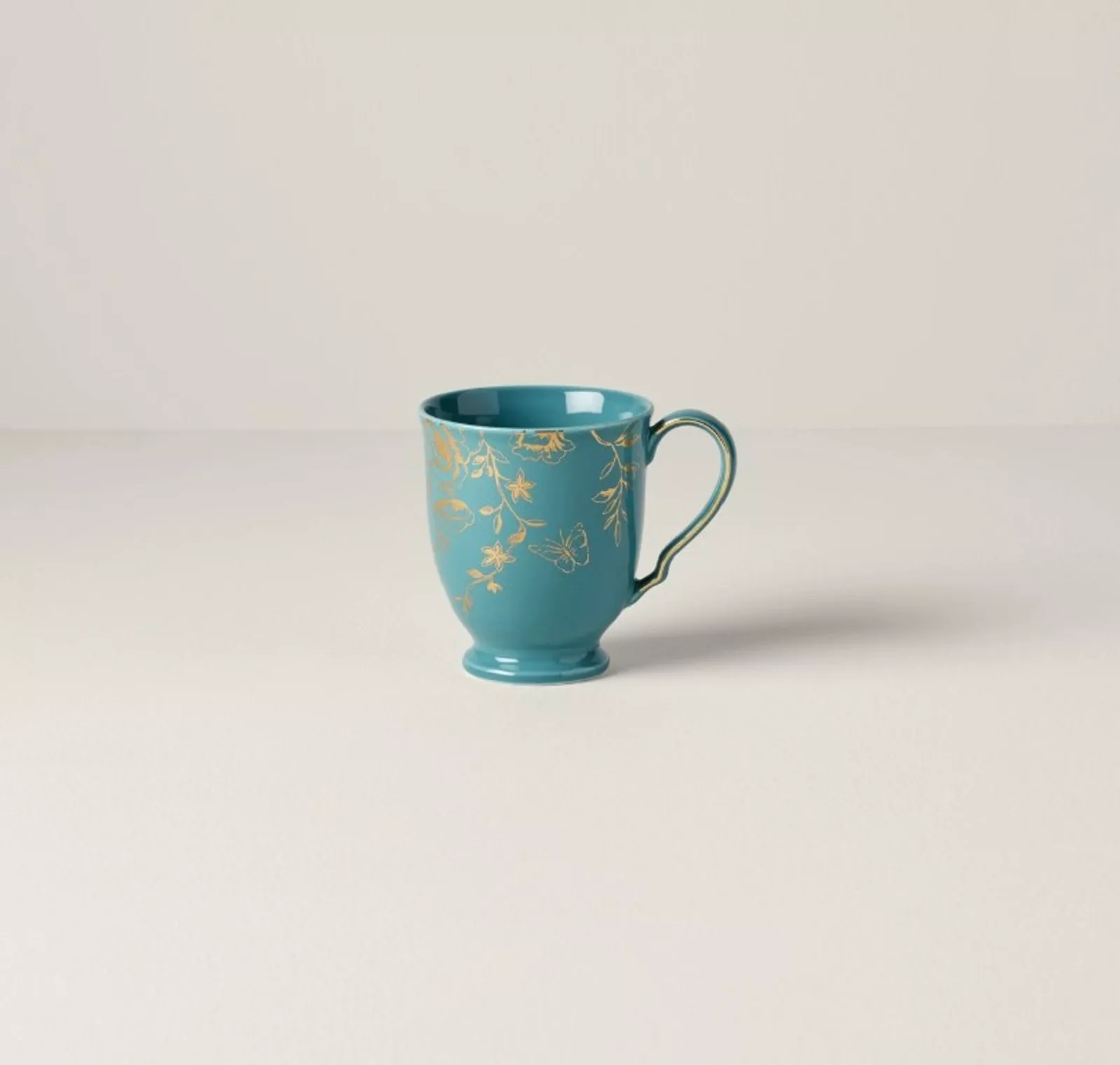 Кружка Lenox Sprig & Vine Turquoise, объем 0,118 л (891302) - Фото nav 2