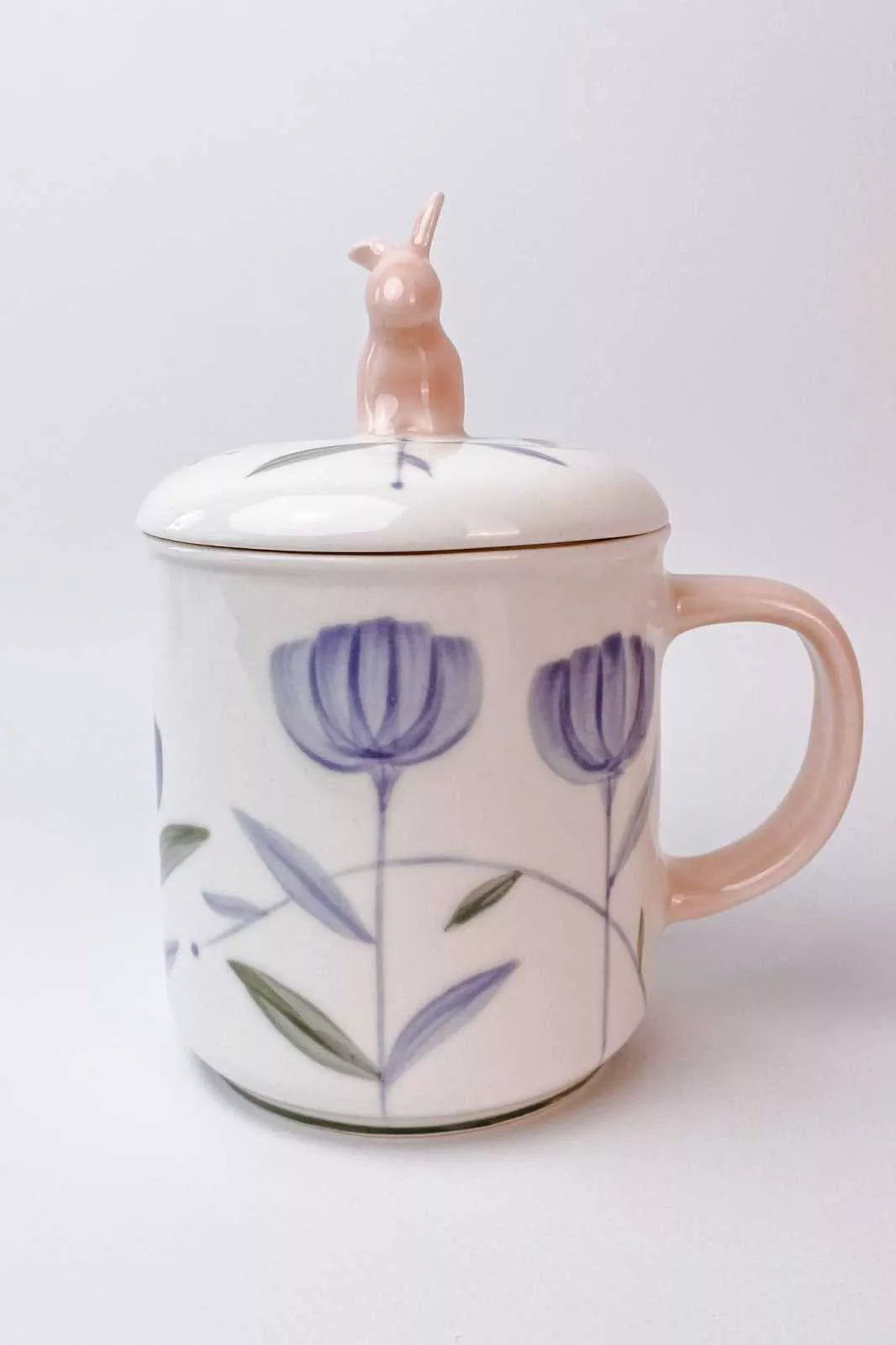 Кухоль з кришкою "Кролик" Art-Hall Ceramics Spring Collection, об'єм 0,25 л (SP-0106015) - Фото nav 1