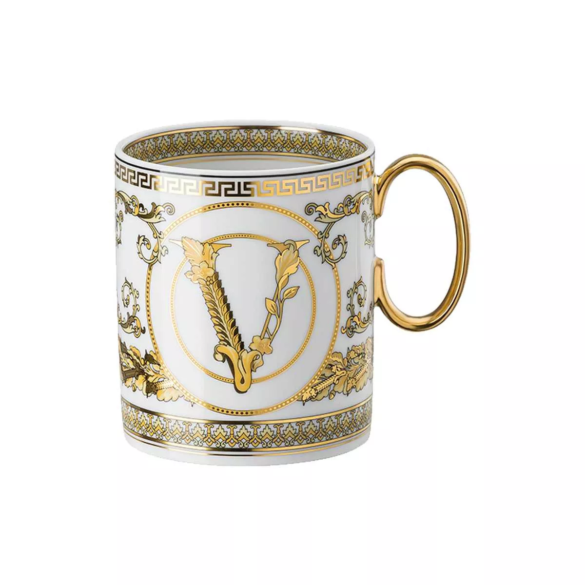 Кружка с ручкой 0,3 л Rosenthal Versace Virtus Gala White (19335-403730-15505) - Фото nav 2