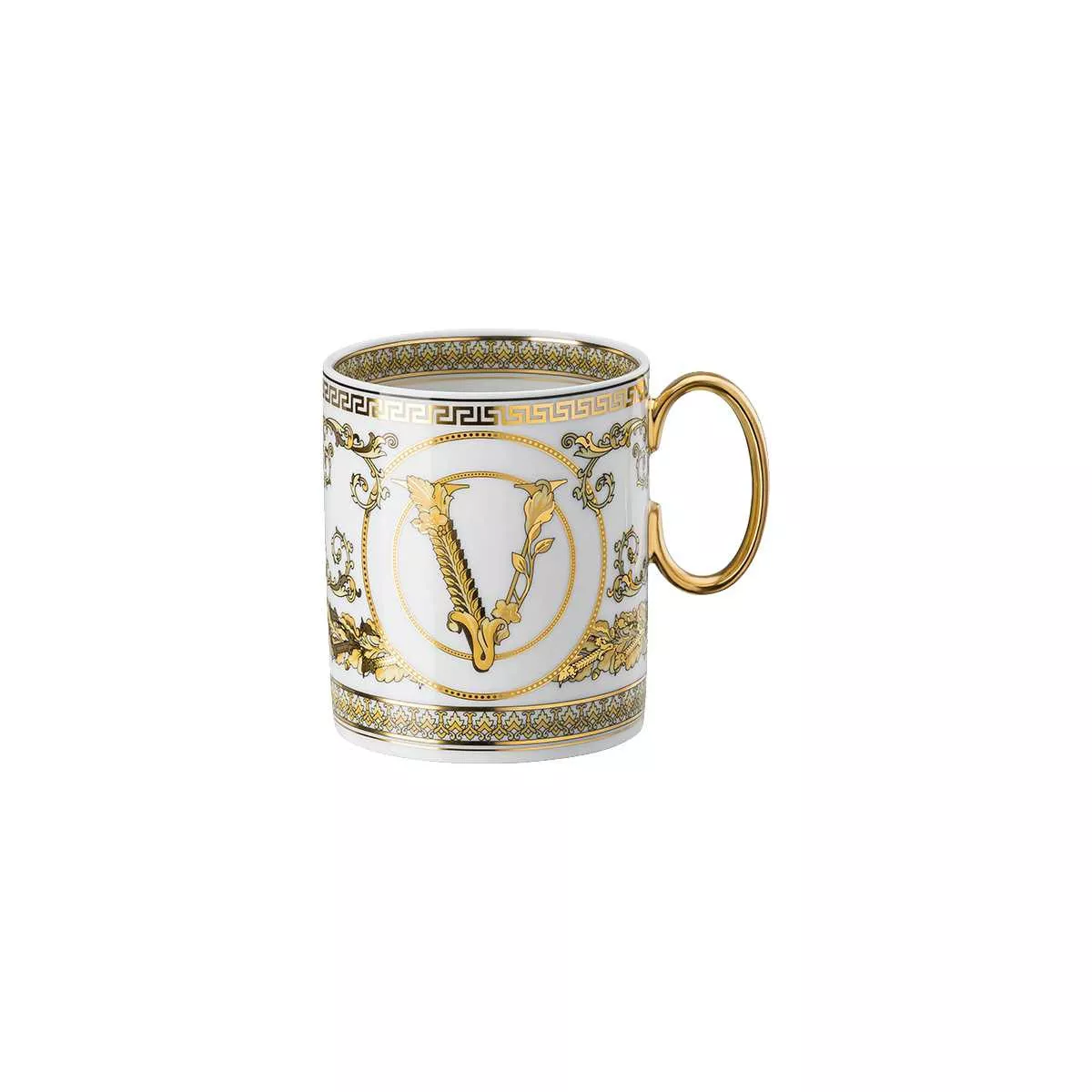 Кружка с ручкой 0,3 л Rosenthal Versace Virtus Gala White (19335-403730-15505) - Фото nav 1