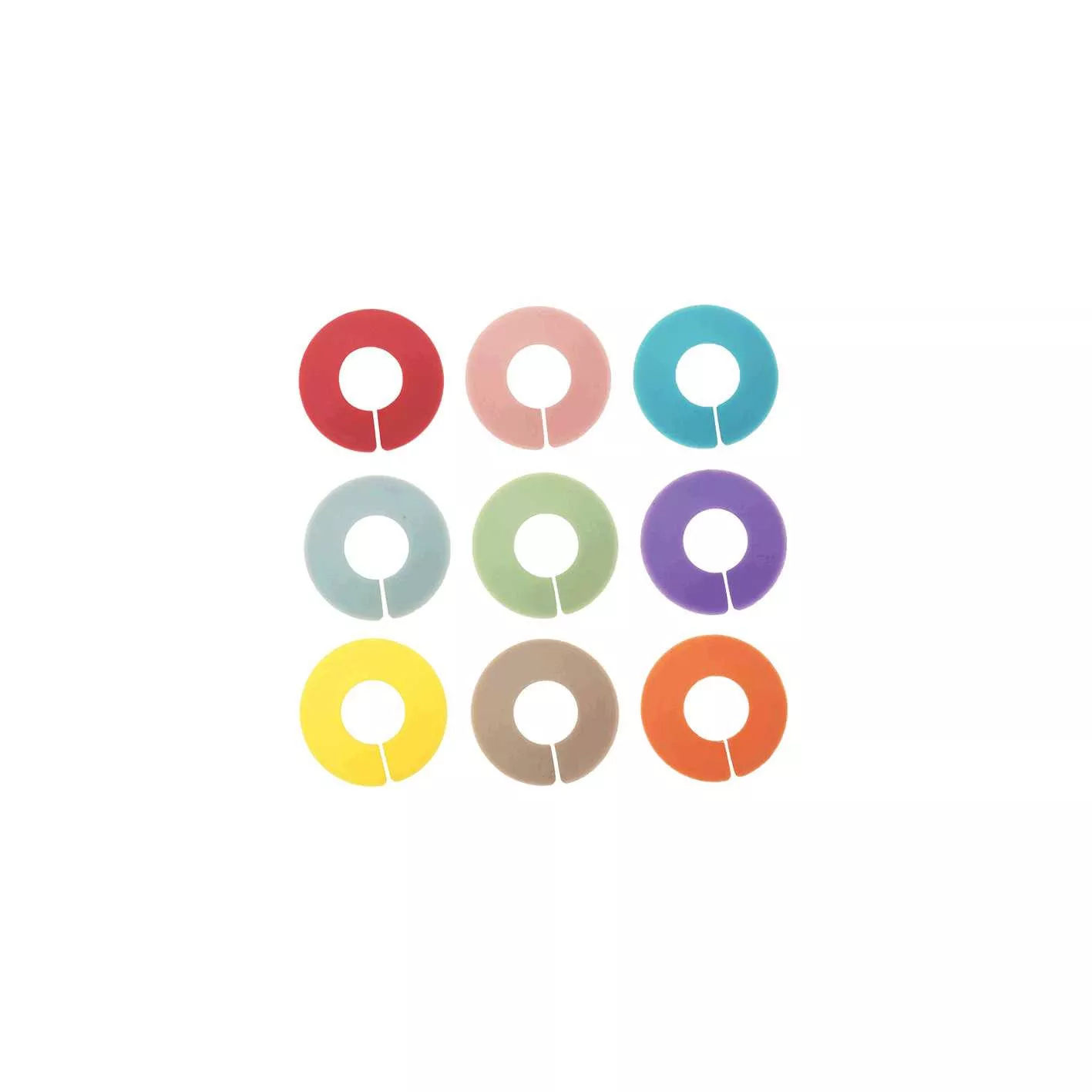 Маркеры для бокалов разноцветные L`atelier Du Vin Chic Glass Rainbow (095485-2) - Фото nav 1