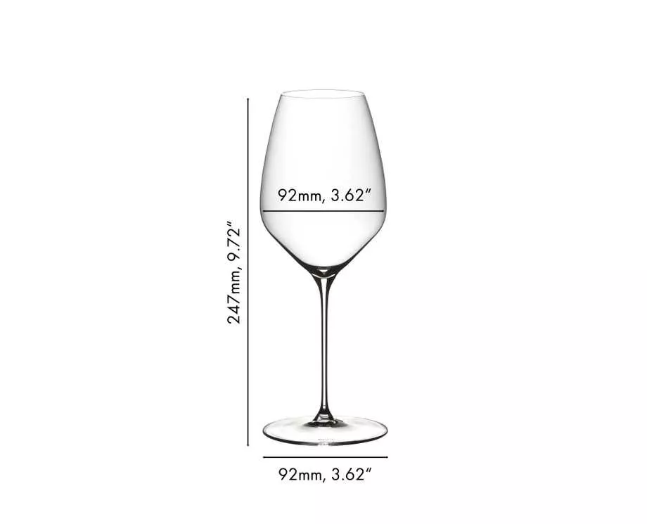 Набор бокалов для белого вина Riedel Veloce Riesling, объем 0,57 л, 2 шт (6330/15) - Фото nav 2