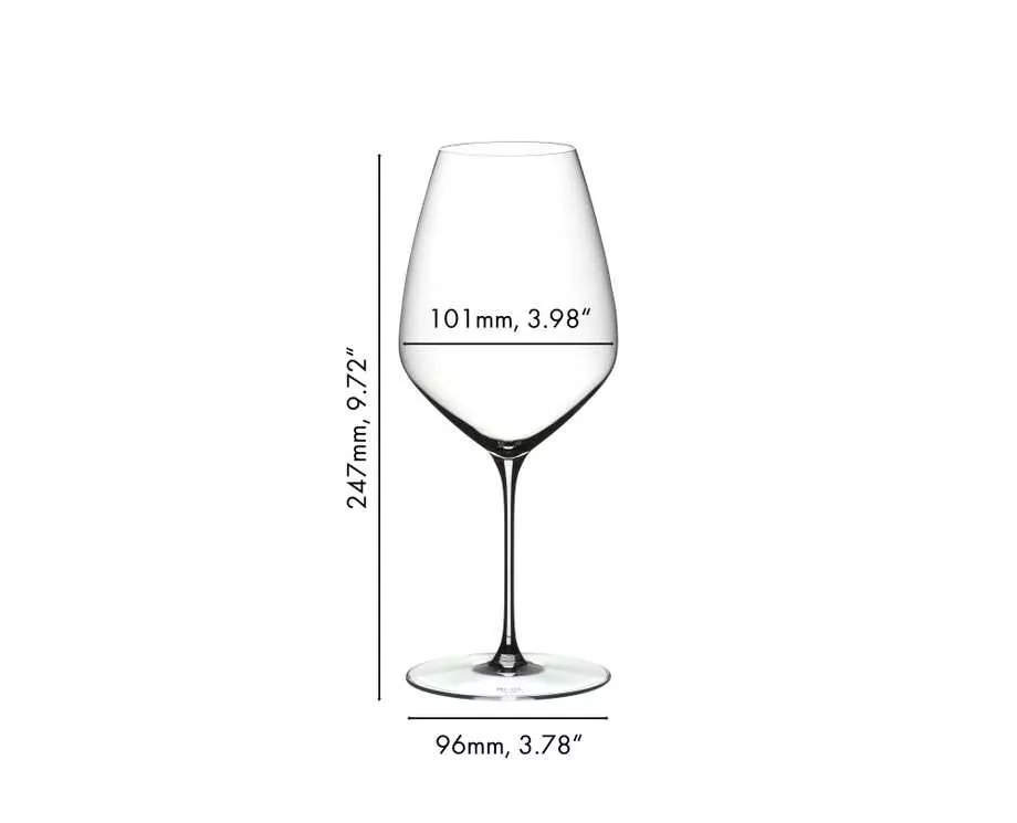 Набор бокалов для красного вина Riedel Veloce Syrah/Shiraz, объем 0,72 л, 2 шт (6330/41) - Фото nav 4
