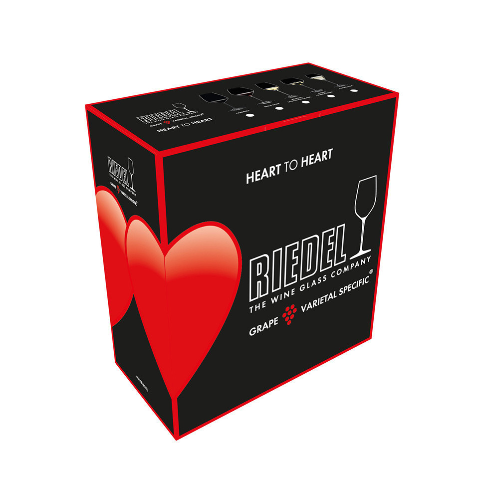 Набір келихів 2 шт для PROSECCO 0,305 л Riedel Heart To Heart (6409/85) - Фото nav 2