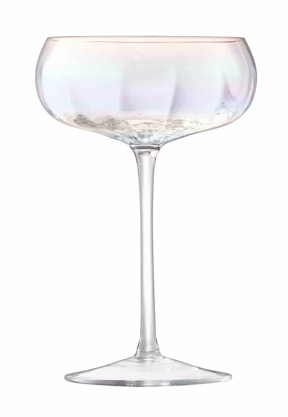 Набор бокалов блюдец для шампанского LSA Pearl, объем 0,3 л, 2 шт (G1332-11-401B) - Фото nav 2