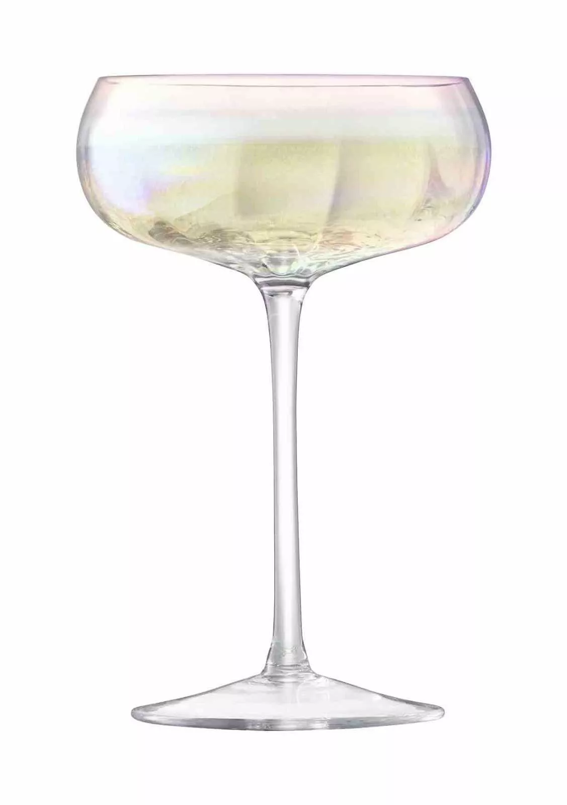 Набор бокалов блюдец для шампанского LSA Pearl, объем 0,3 л, 2 шт (G1332-11-401B) - Фото nav 3
