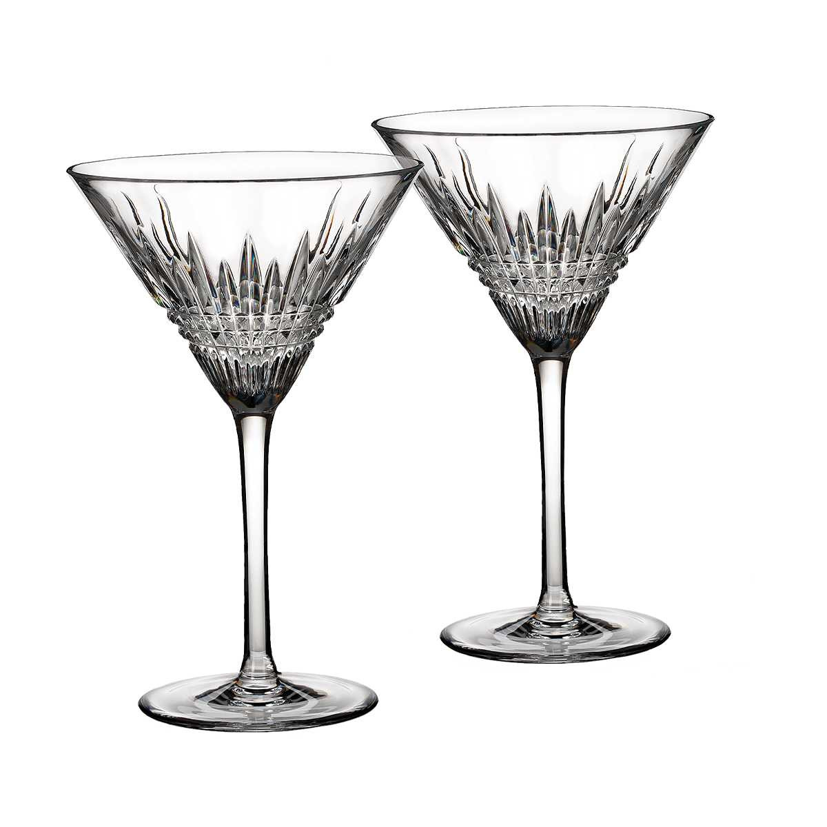 Набор бокалов для мартини 0,12 л 2 шт Waterford Lismore (161005) - Фото nav 2