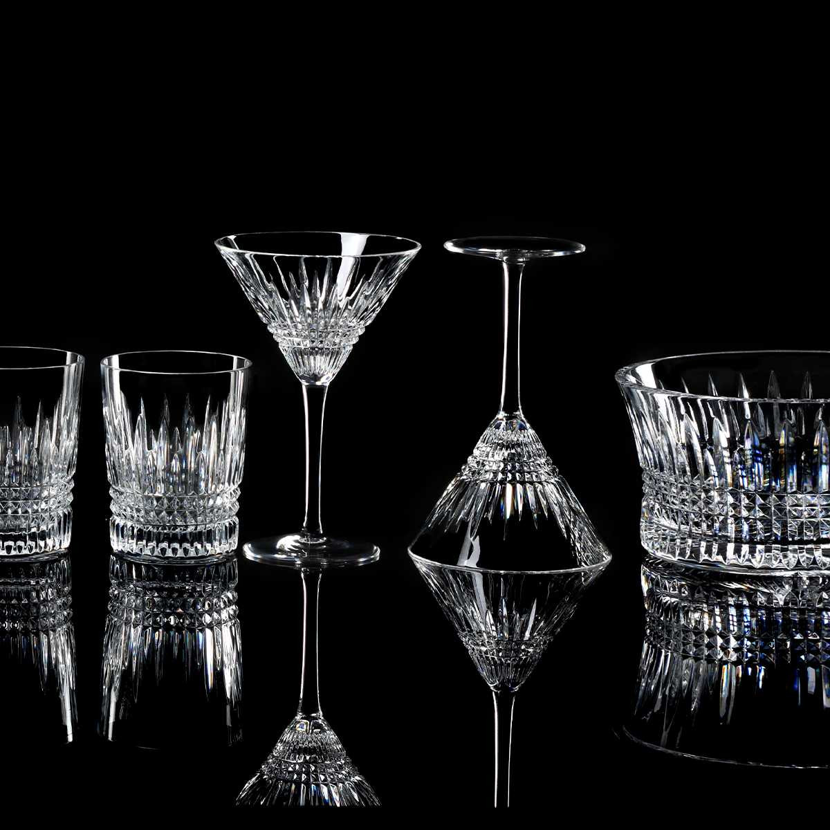 Набор бокалов для мартини 0,12 л 2 шт Waterford Lismore (161005) - Фото nav 4