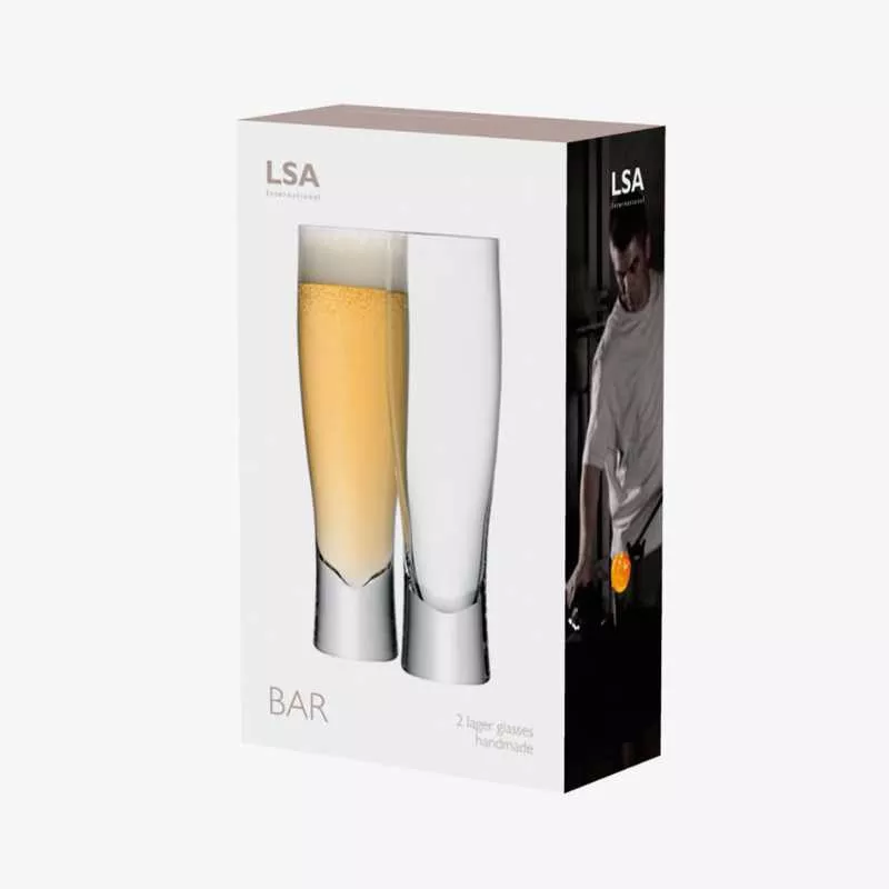 Набір келихів для пива LSA Bar, об'єм 0,55 л 2 шт (G1025-20-991) - Фото nav 6