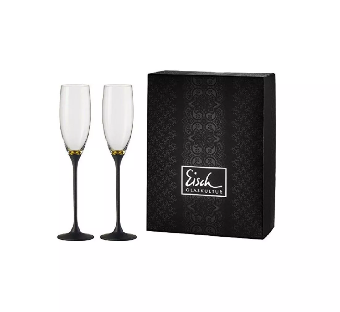 Набор бокалов для шампанского Eisch CHAMPAGNE EXCLUSIV, объем 0,18 л, 2 шт (47750078) - Фото nav 3