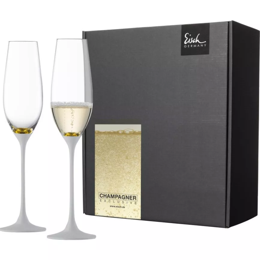 Набор бокалов для шампанского Eisch Champagne Exclusiv, объем 0,18 л, 2 шт (47750079) - Фото nav 2