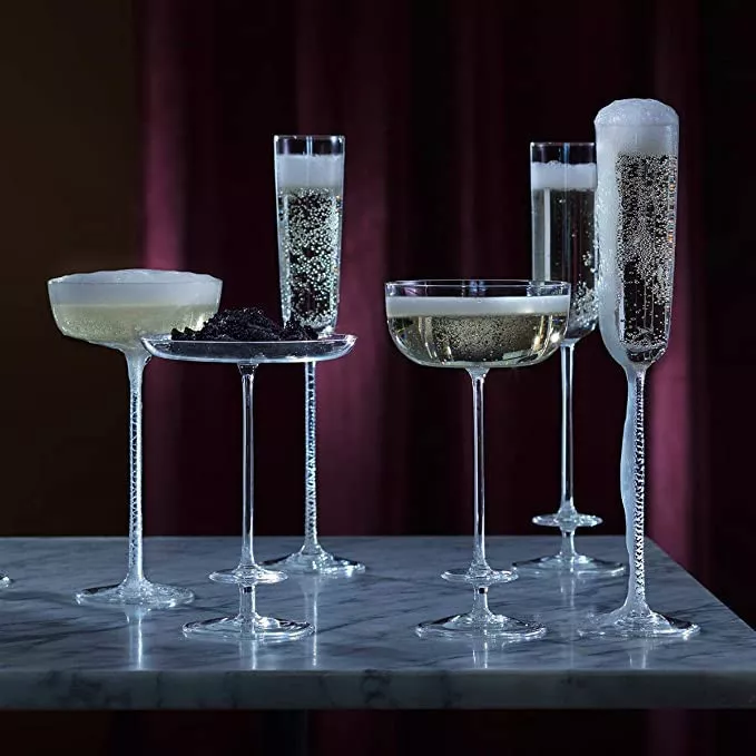 Набор бокалов для шампанского LSA Champagne Theatre, объем 0,19 л, 2 шт (G1554-07-163) - Фото nav 2