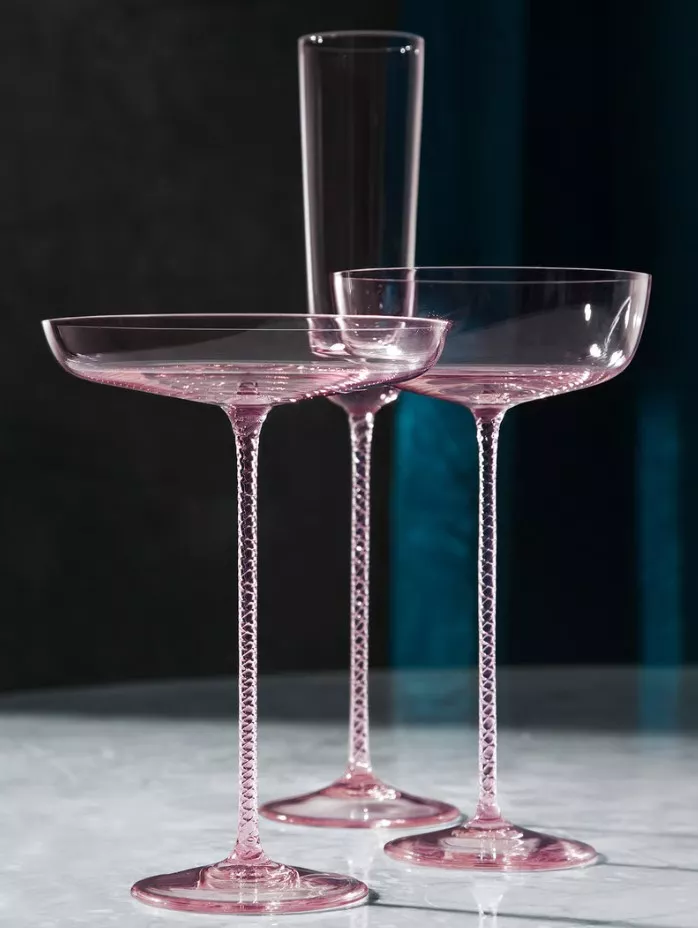 Набор бокалов для шампанского LSA Champagne Theatre, объем 0,19 л, 2 шт (G1554-07-163) - Фото nav 4