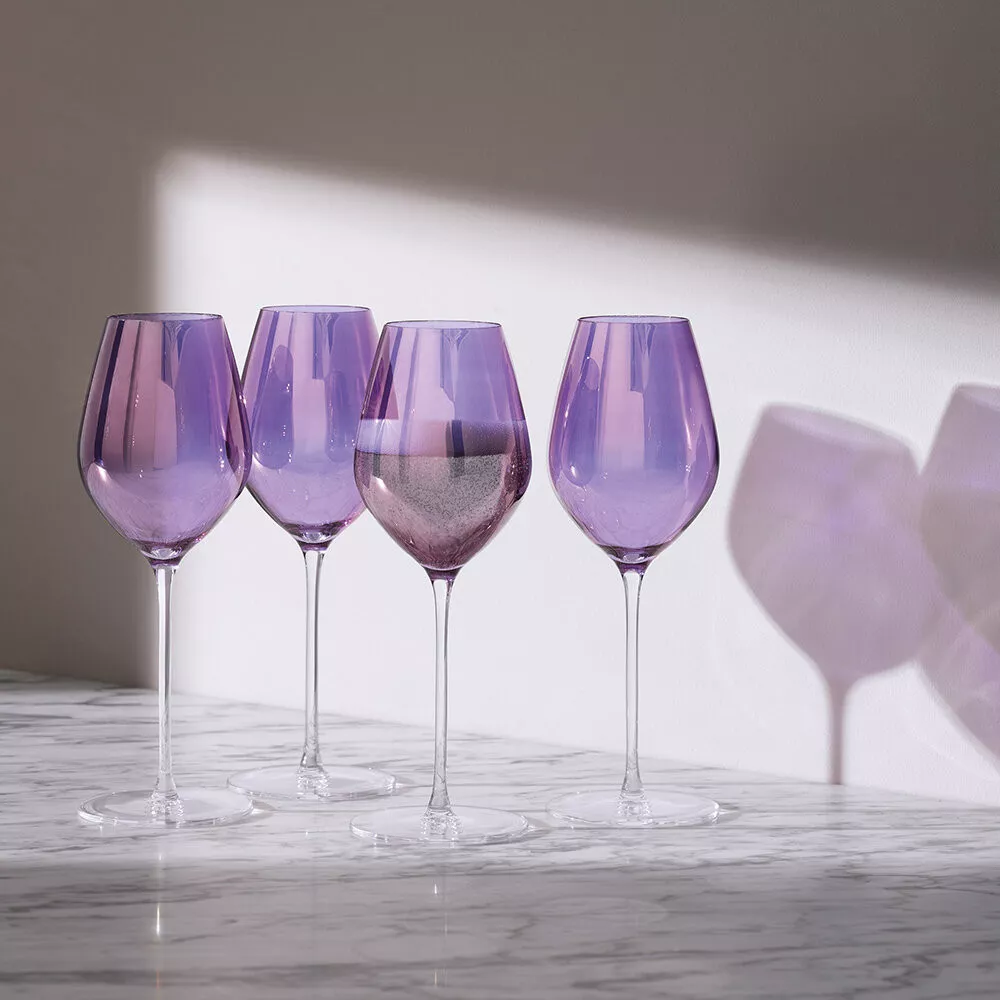 Набор бокалов для шампанского LSA Aurora, объем 0,28 л, 4 шт (G1620-10-887) - Фото nav 4