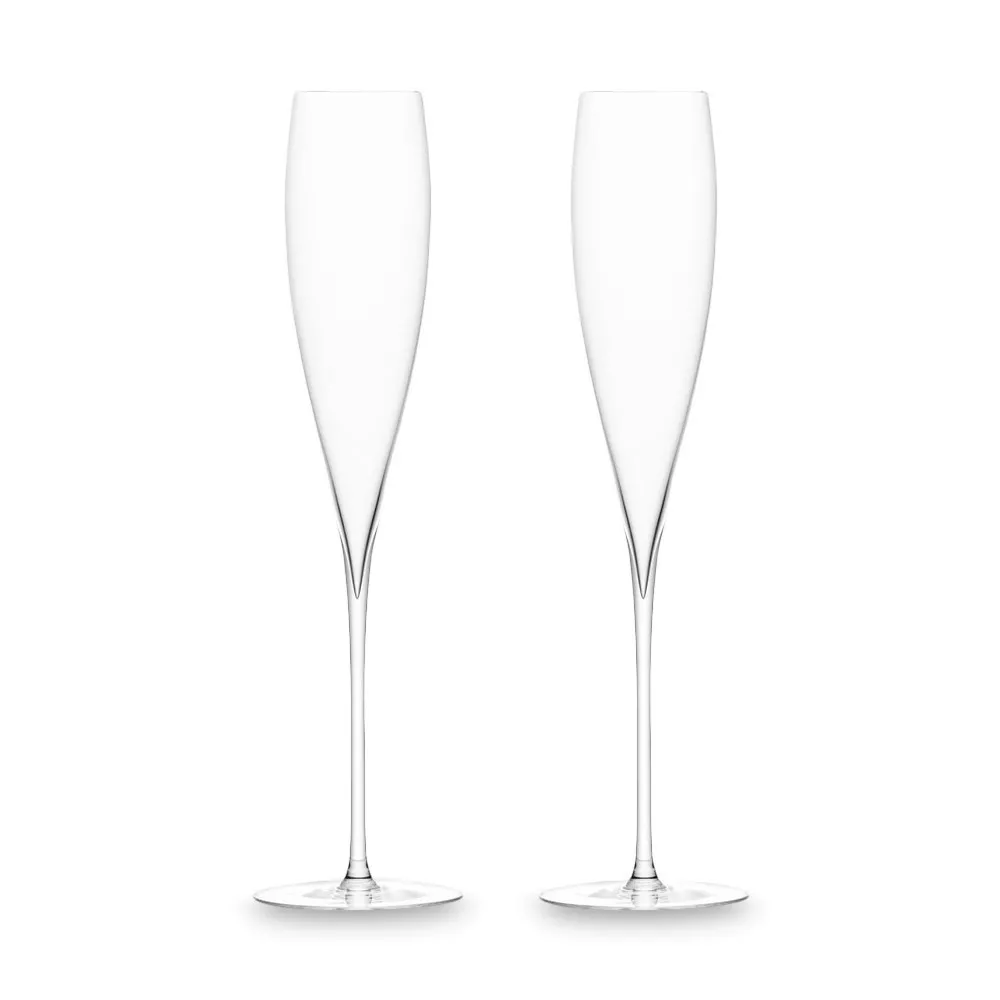 Набор бокалов для шампанского LSA Savoy, объем 0,2 л, 2 шт (G246-07-301) - Фото nav 1