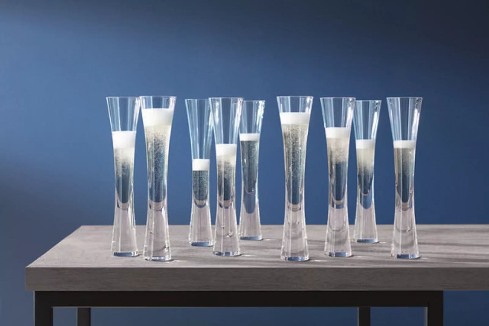 Набор бокалов для шампанского LSA Moya, объем 0,17 л, 2 шт (G474-04-436) - Фото nav 2