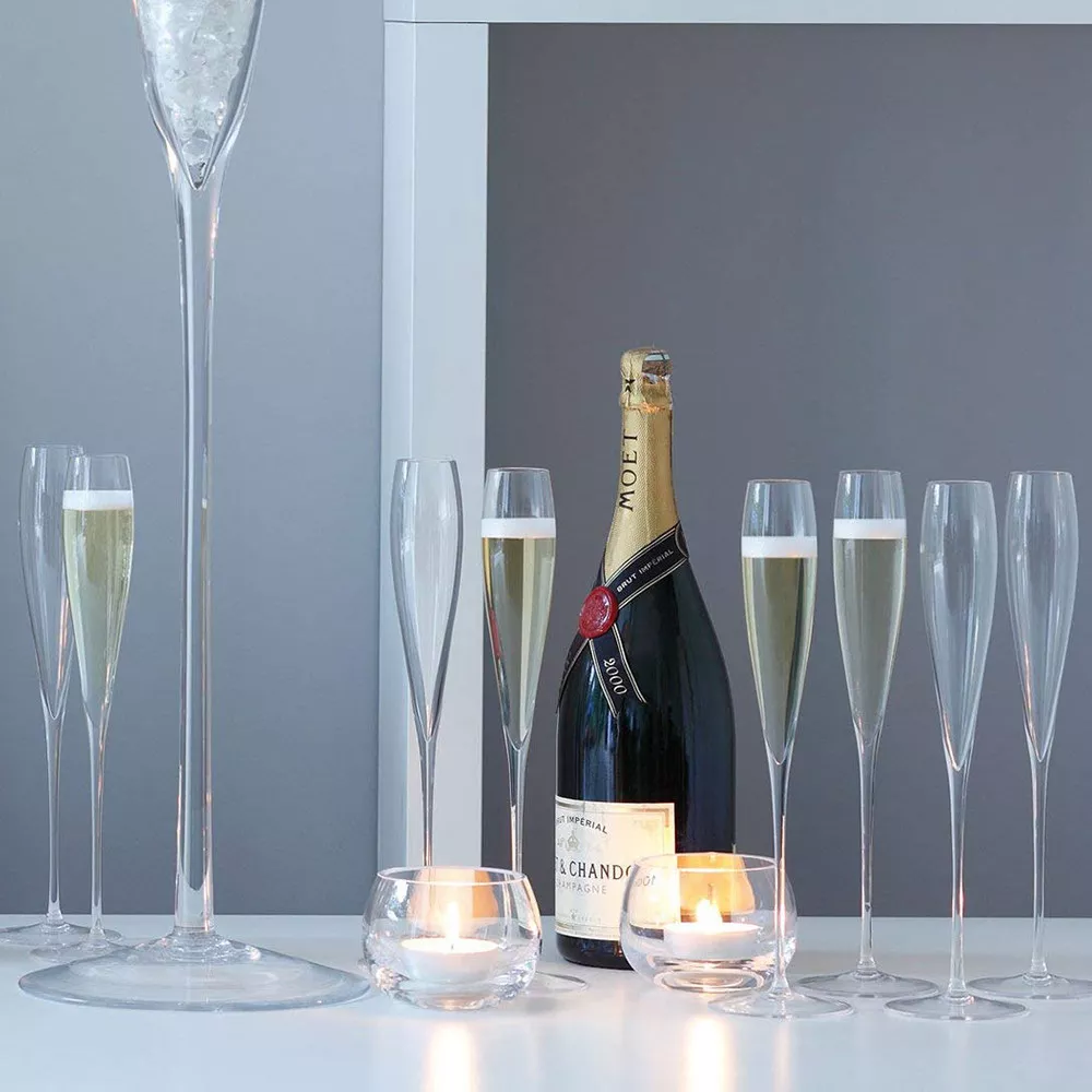 Набор бокалов для шампанского LSA Savoy, объем 0,2 л, 2 шт (G246-07-301) - Фото nav 4