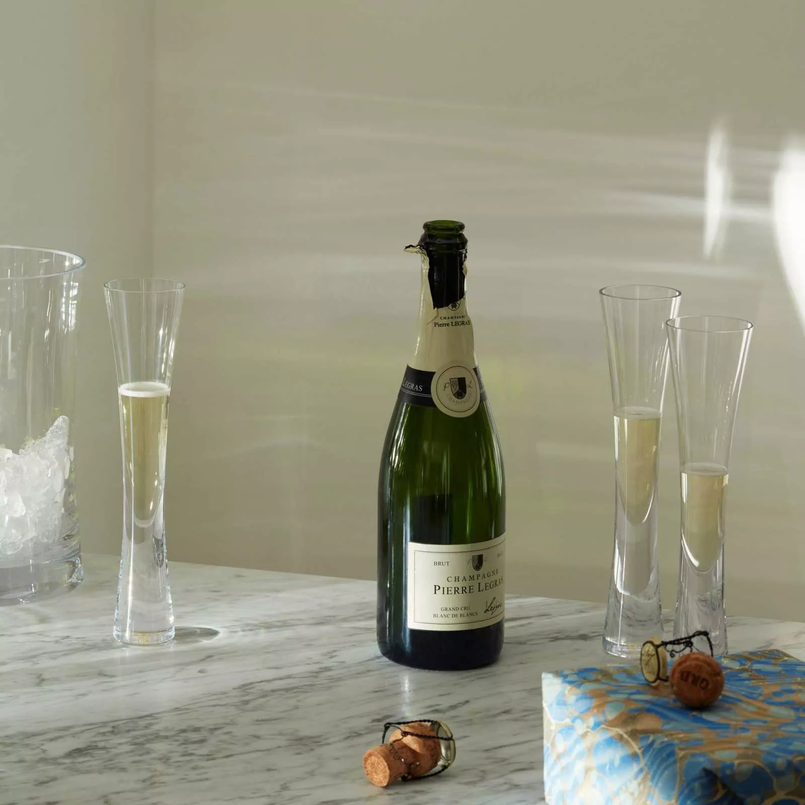 Набор бокалов для  шампанского LSA Moya Clear,объем 170 мл, 2 шт (G474-04-985) - Фото nav 2