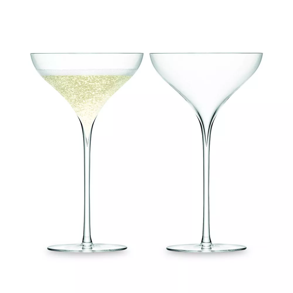Набор бокалов для шампанского LSA Savoy, объем 0,25 л, 2 шт (G245-09-301) - Фото nav 2