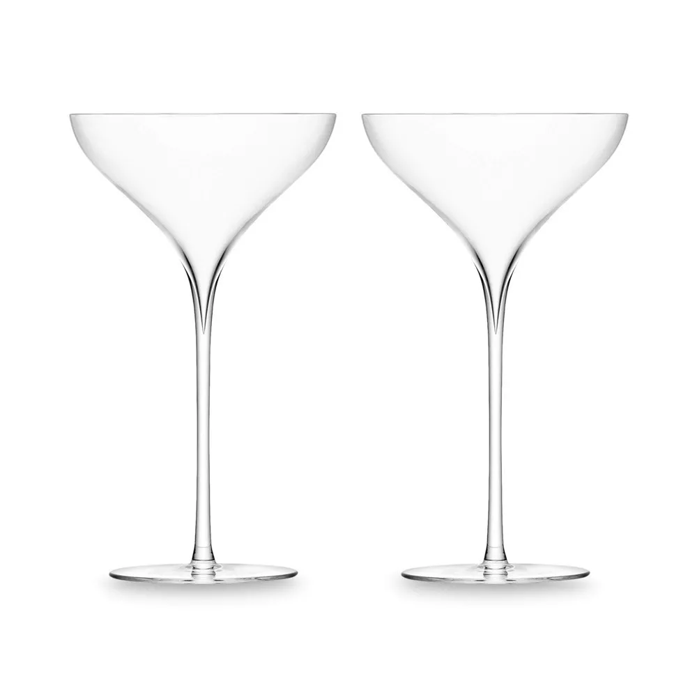 Набор бокалов для шампанского LSA Savoy, объем 0,25 л, 2 шт (G245-09-301) - Фото nav 1