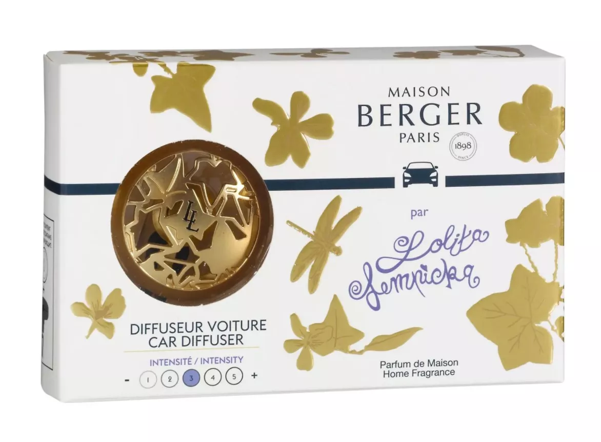 Набор диффузор и картридж для автомобиля Maison Berger Paris Lolita Lempicka Satin Gold (6440) - Фото nav 4