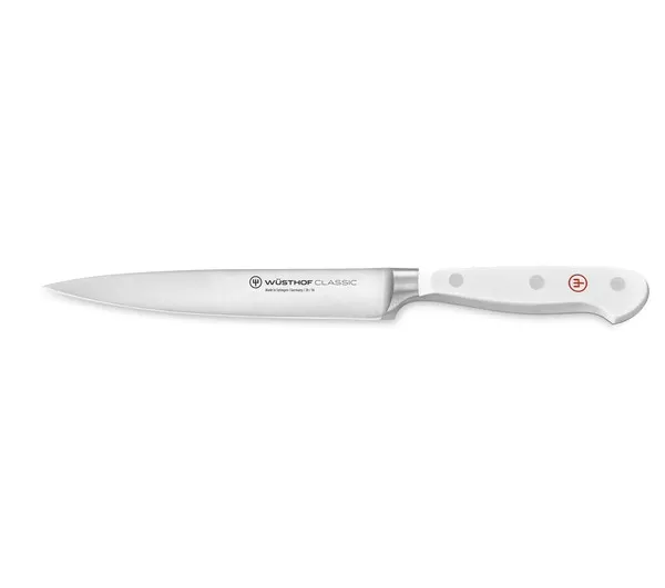 Набір ножів з блоком 6 пр. Wuesthof Classic White (1090270501) - Фото 3