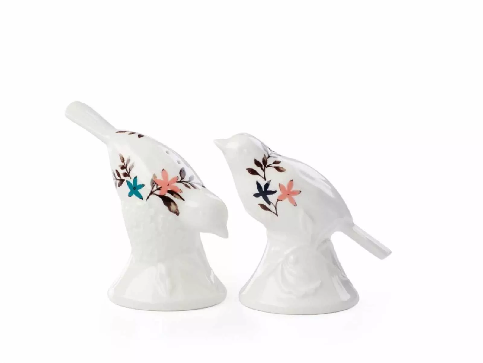 Набор солонка и перечница птицы Lenox Sprig & Vine White (890736) - Фото nav 1