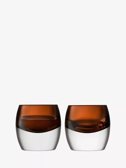 Набір склянок для віскі LSA Whisky Club Peat Brown, об'єм 0,23 л 2 шт. (G1532-08-866) - Фото 3