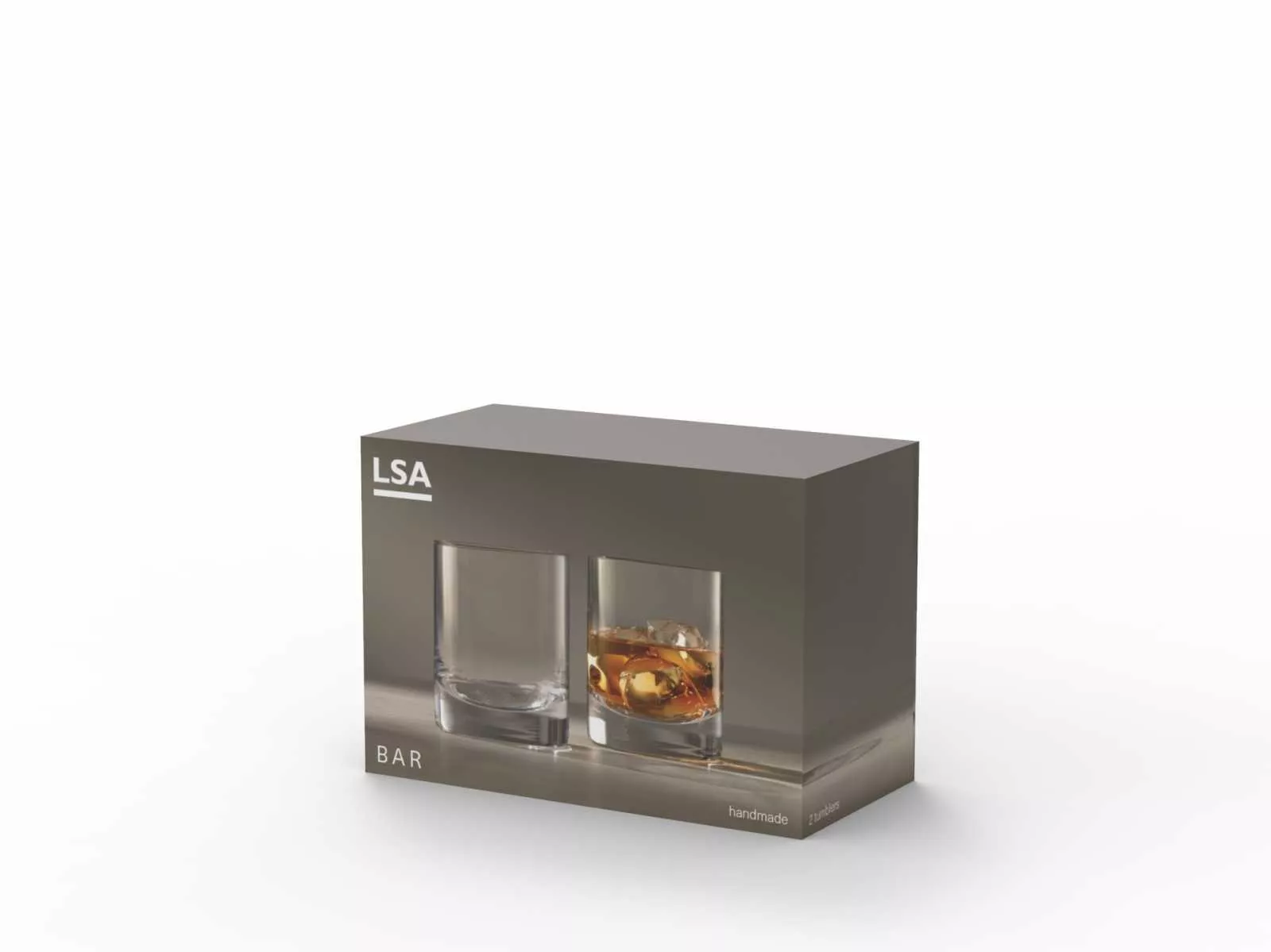 Набор стаканов для виски  LSA Bar, объем 0,25 л, 2 шт (G068-10-991B) - Фото nav 2