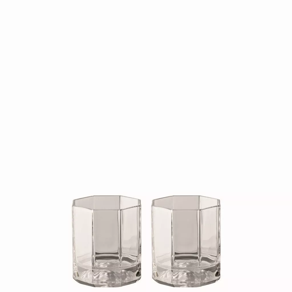 Набір склянок для віскі 2 шт Rosenthal Versace Medusa Lumiere (20665-110835-48870) - Фото nav 1