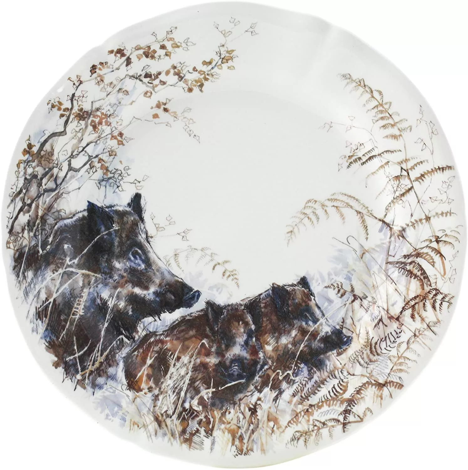 Набор тарелок десертных Gien Sologne, диаметр 23,2 см, 4 шт (1631B4AD26) - Фото nav 5