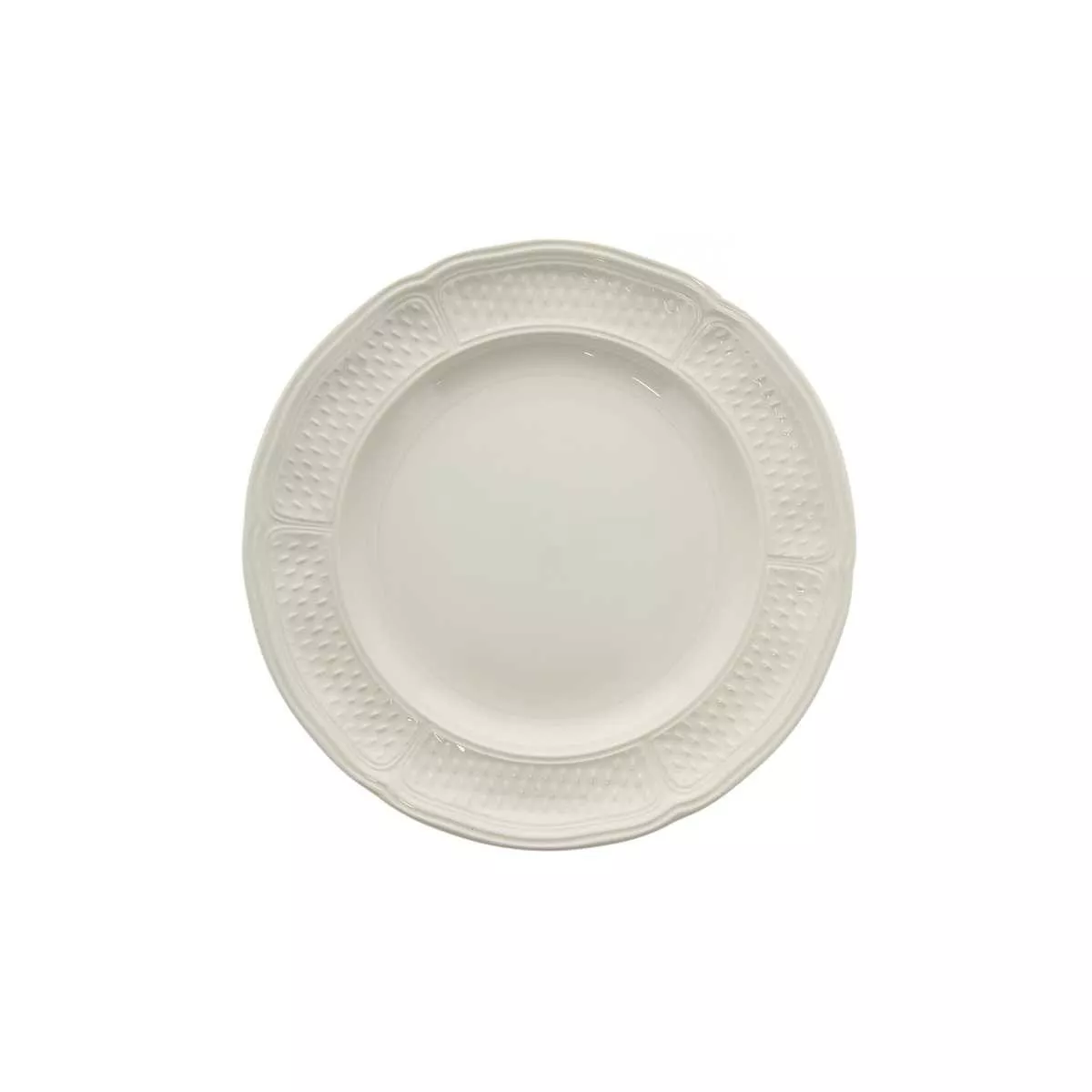 Набор тарелок десертных Gien Pont Aux Choux Blanc, диаметр 23,2 см, 4 шт (1151B4AB34) - Фото nav 3