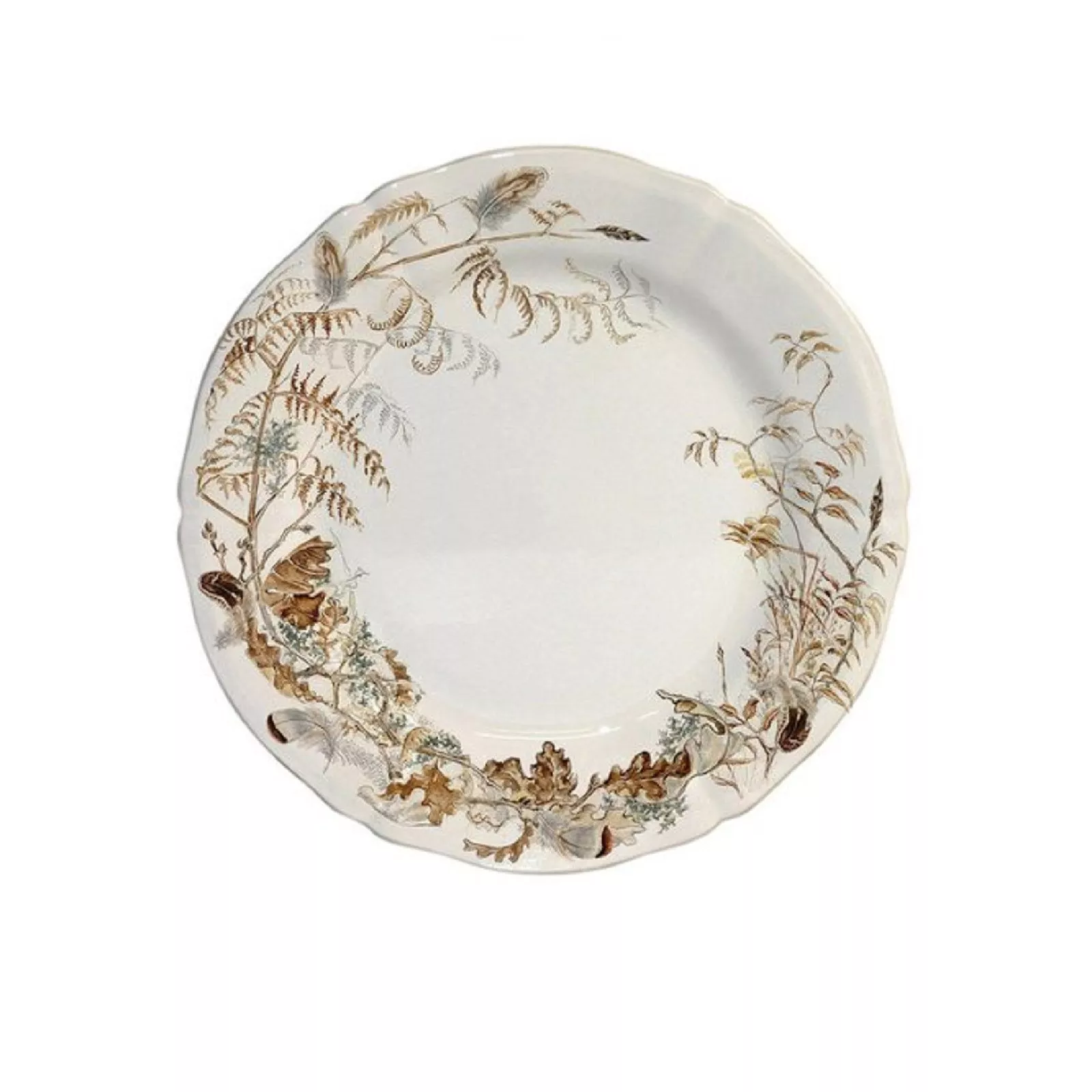 Набор тарелок обеденных Gien Sologne, диаметр 27,3 см, 4 шт (1631B4A426) - Фото nav 2