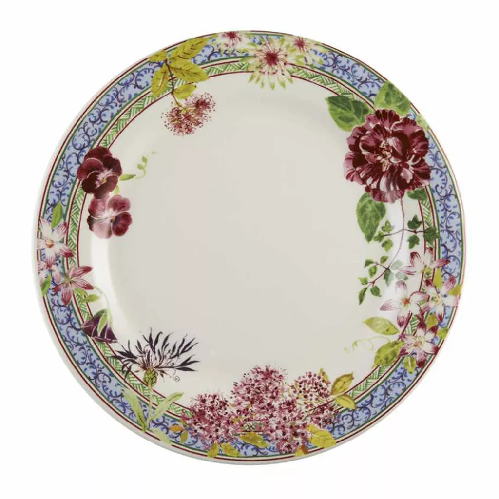 Набор тарелок обеденных Gien Millefleurs, диаметр 27,4 см, 4 шт (1643B4A450) - Фото nav 1