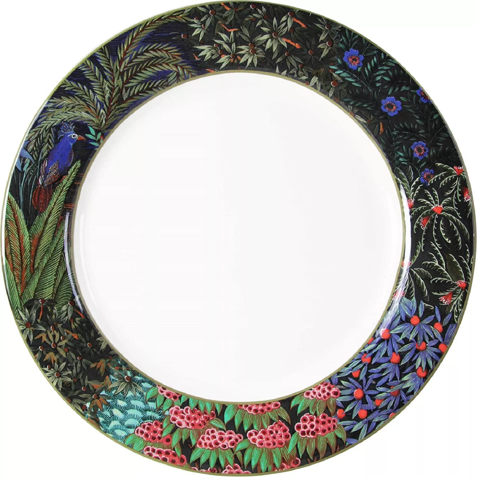 Набор тарелок обеденных Gien Le Jardin Du Palais, диаметр 27,4 см, 4 шт (1853B4A450) - Фото nav 2