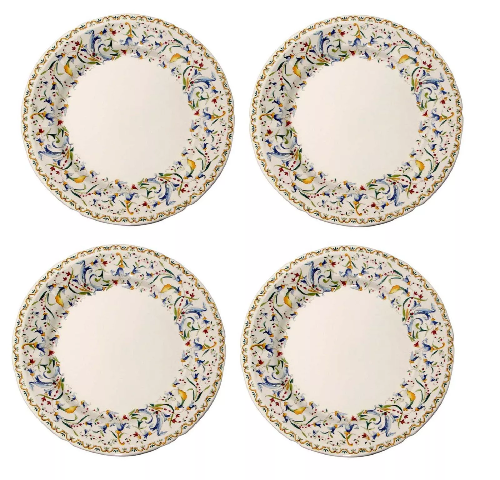 Набор тарелок обеденных Gien Toscana, диаметр 28,5см, 4 шт  (1457B4A426) - Фото nav 1