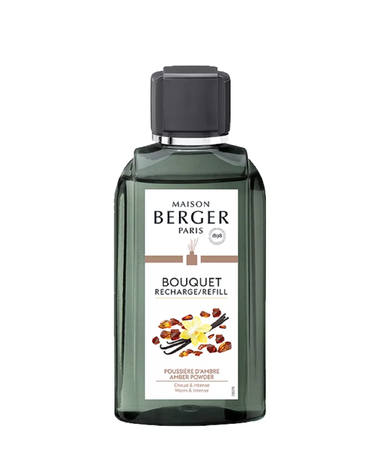 Наполнитель сменный для диффузора Maison Berger Paris Amber Powder, объем 0,2 л (6036) - Фото nav 1