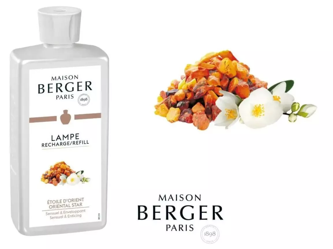 Наповнювач змінний для аромалампи Maison Berger Paris Parfume Etoile D'Orient, об'єм 0,5 л (115313) - Фото nav 2