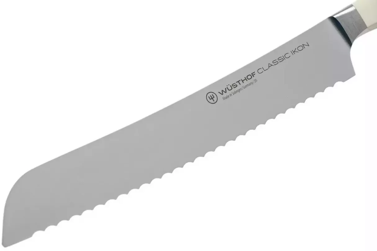 Нож для хлеба 20 см Wuesthof Classic Ikon Creme (1040431020) - Фото nav 5