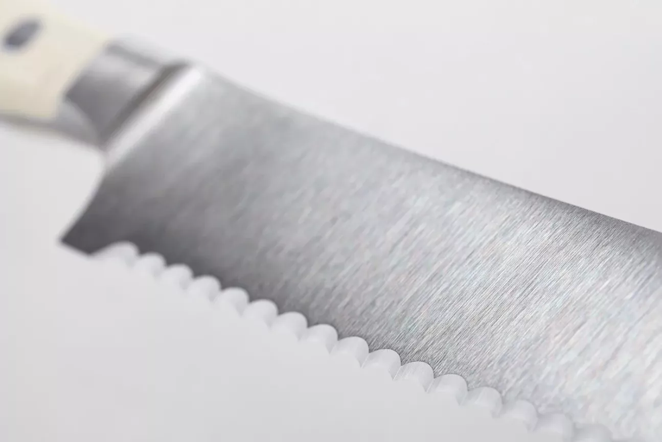 Нож для хлеба 20 см Wuesthof Classic Ikon Creme (1040431020) - Фото nav 4