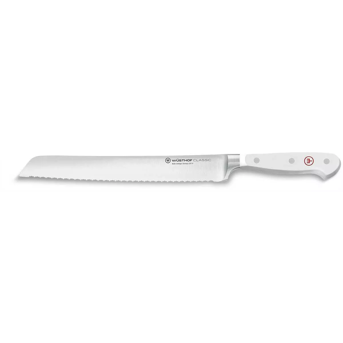 Нож для хлеба 23 см Wuesthof Classic White (1040201123) - Фото nav 1