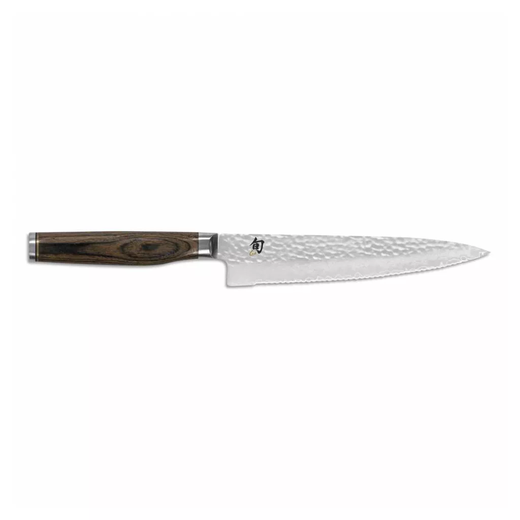 Нож с зубчиками универсальный Kai Shun Premier, длина 17 см (TDM-1722) - Фото nav 1