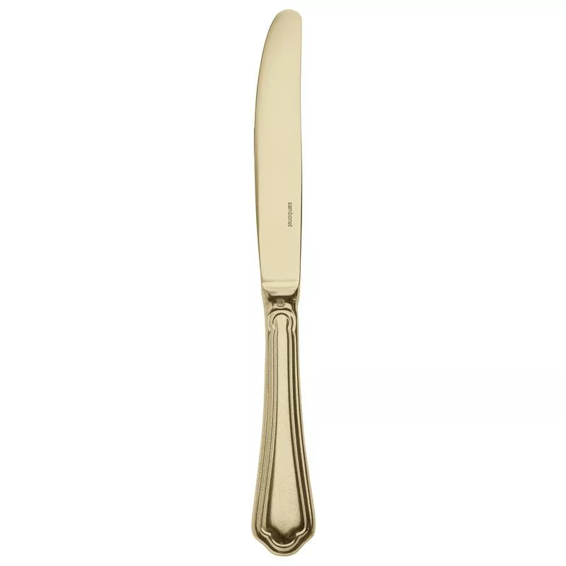 Нож столовый Sambonet Filet White/Gold (52956P11) - Фото nav 1