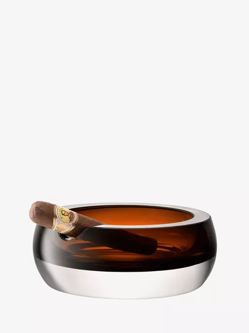 Попільничка для сигар LSA Whisky Club Peat Brown, діаметр 17 см (G1534-17-866) - Фото 2