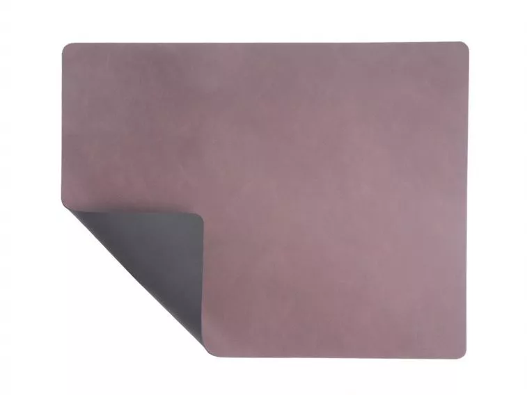 Подставка под тарелку двусторонняя Linddna Nupo Purple/Black, размер 37х44 см (989919) - Фото nav 1
