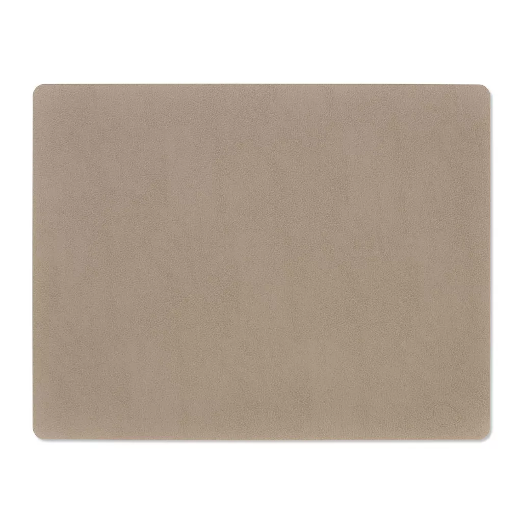Подставка под тарелку прямоугольная Linddna Serene Mole Grey, размер 35х45 см (991485) - Фото nav 1