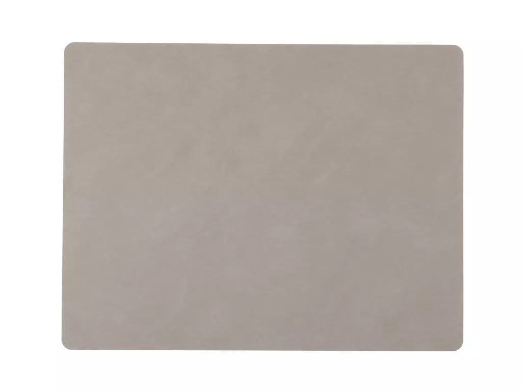 Подставка под тарелку прямоугольная Linddna Nupo Light Grey, размер 35х45 см (981170) - Фото nav 1