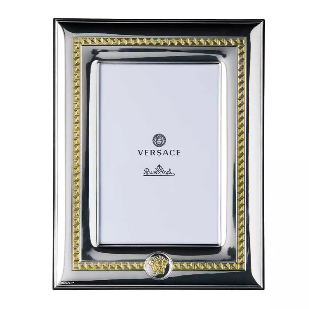 Рамка для фотографий 10х15 см Rosenthal Versace Frames Vhf6 - Silver/Gold (69144-321558-05731) - Фото nav 1