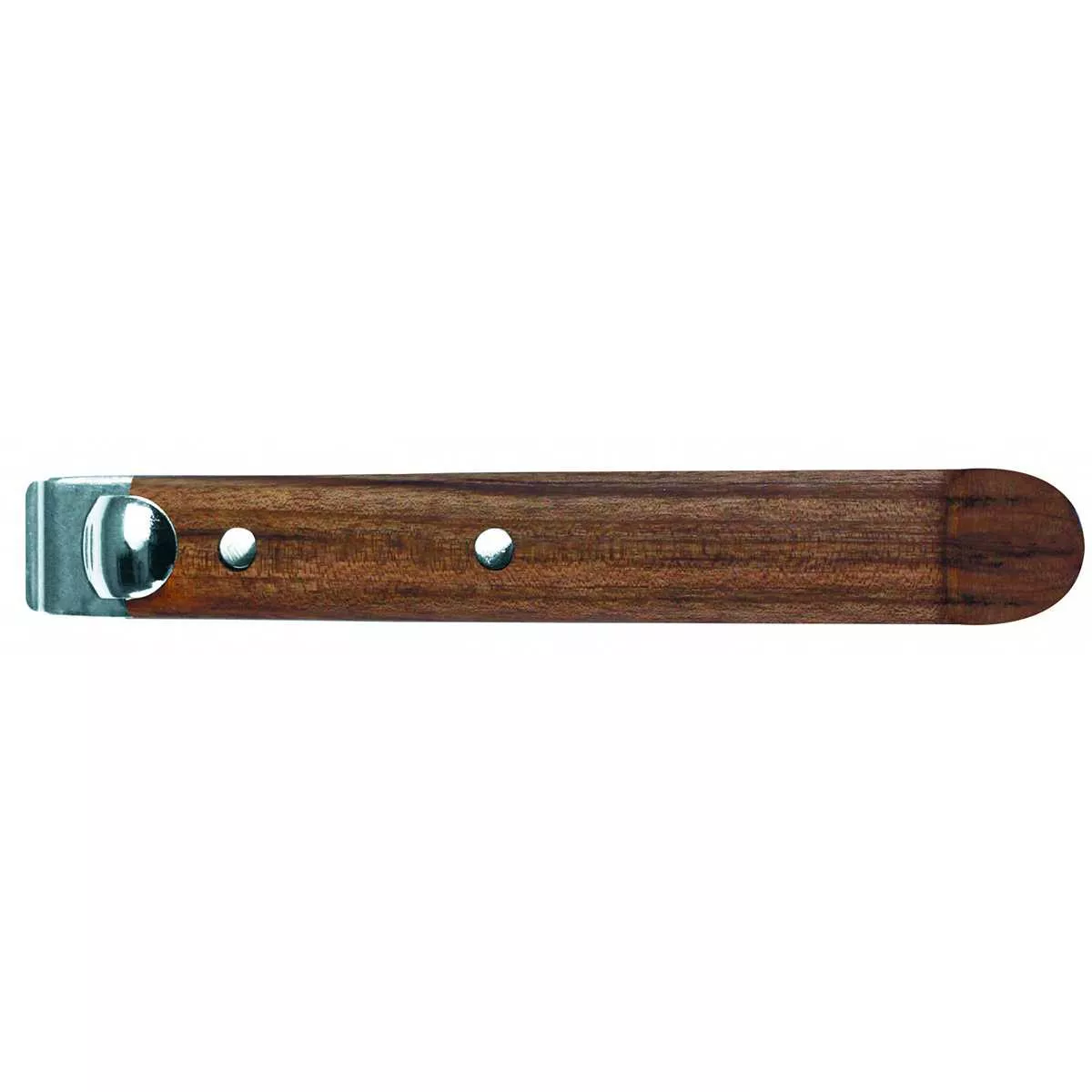 Ручка съёмная боковая деревянная Cristel Casteline Amovible Steel/Brown (PCXBN) - Фото nav 1