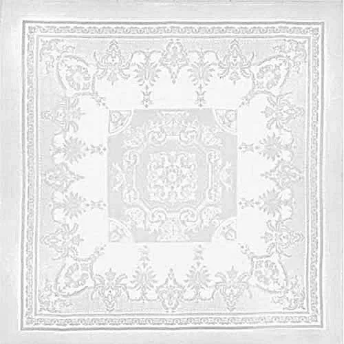 Скатерть Garnier Thiebaut Beauregard White, размер 190x310 см (4105) - Фото nav 1